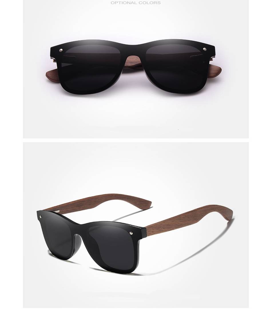Men's Wooden Frame Polarized Sunglasses Men's Wooden Frame Polarized Sunglasses