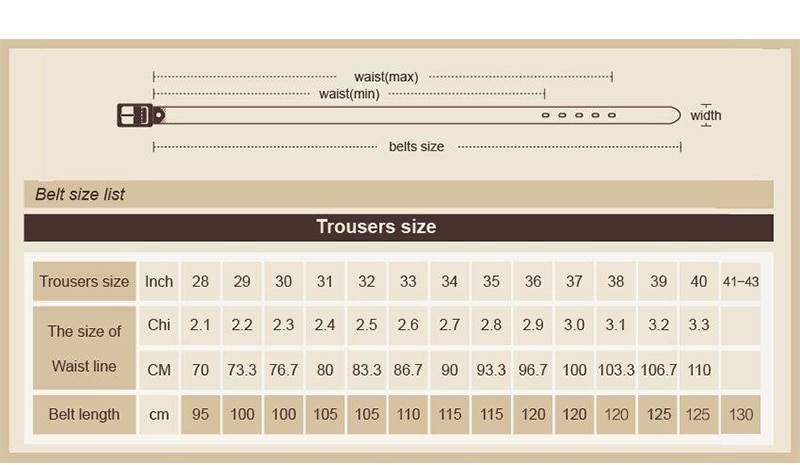 COWATHER 100% cowhide genuine leather belts for men vintage 2019 new design male strap ceinture homme 110-130cm MEN belt