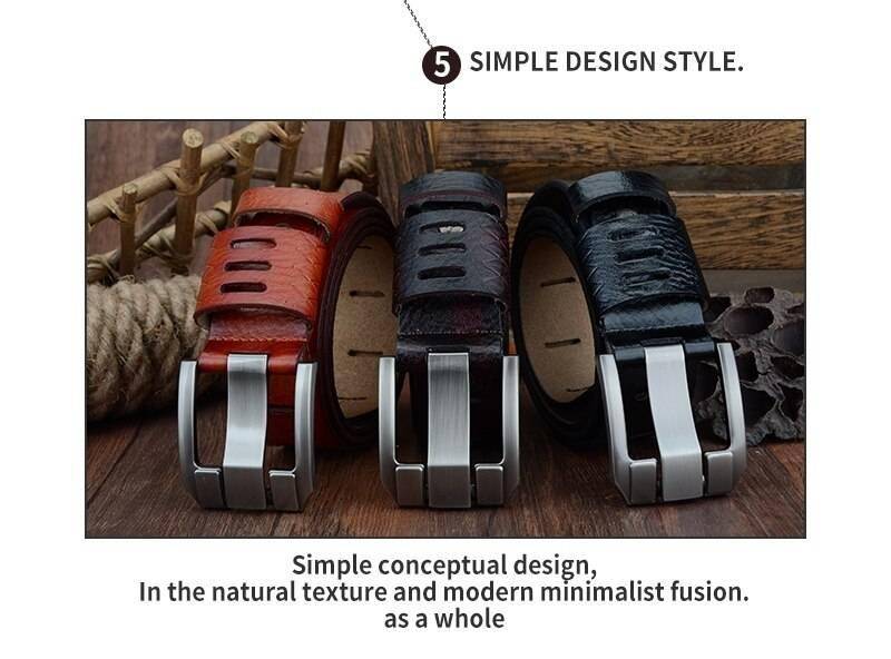 COWATHER 2019 QUALITY cow genuine luxury leather men belts for men strap male pin buckle BIG SIZE 100-130cm 3.8 width QSK001