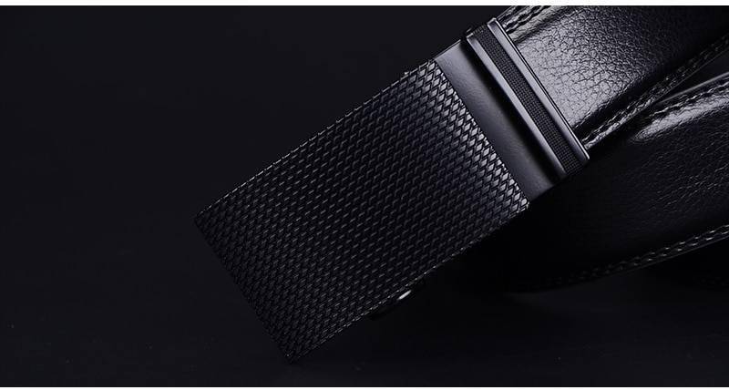 COWATHER Good mens belt luxury high quality cow genuine leather belts for men automatic buckle fashion waist male free shipping