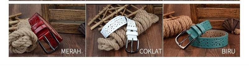 COWATHER New 2019 genuine leather jeans belts for Women Hollow pressed flower luxury strap female belt Gun gray buckle