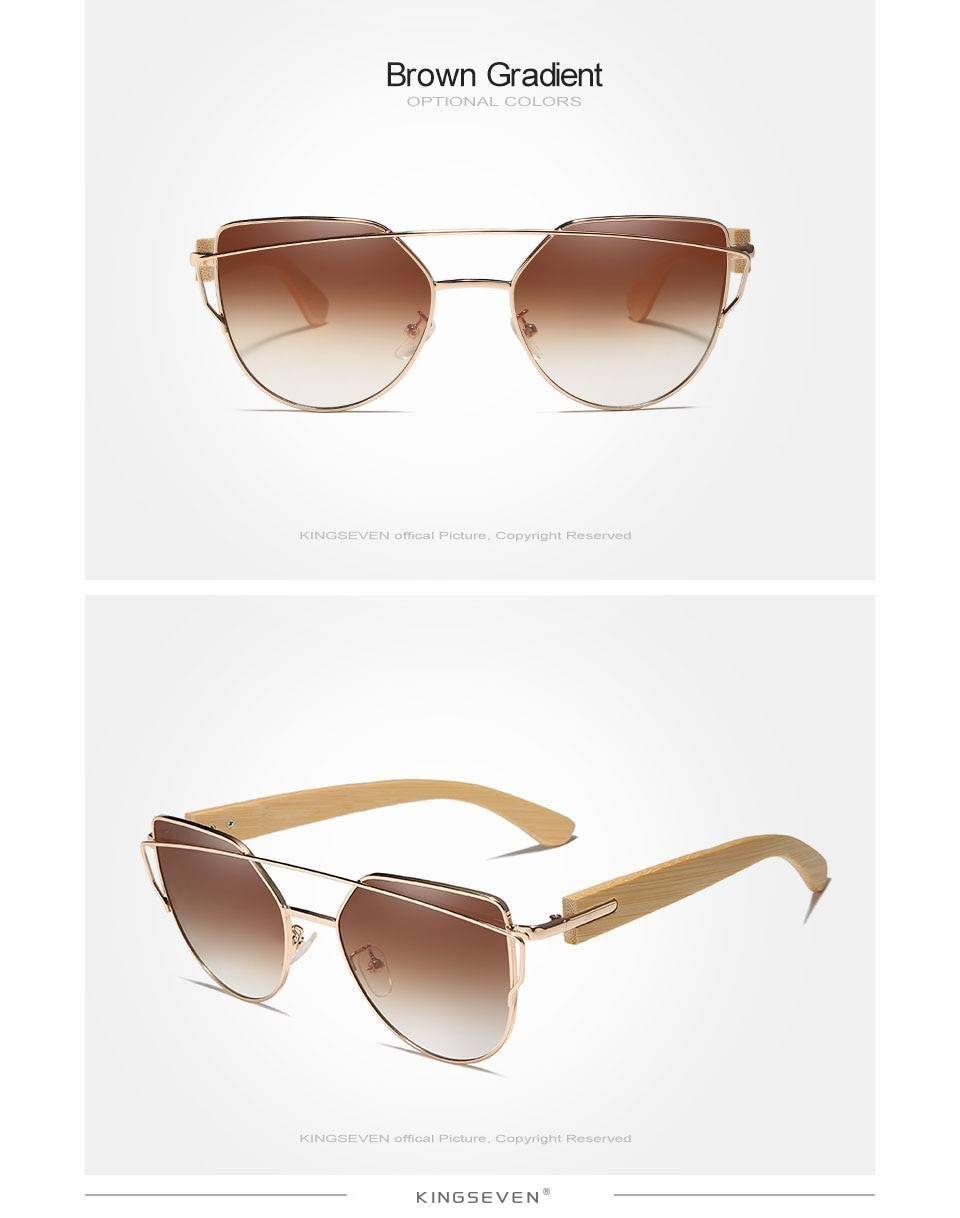 KINGSEVEN Handmade Wood Sunglasses Men Bamboo Sunglass Women Brand Design Original Wood Glasses Oculos de sol masculino KINGSEVEN Handmade Wood Sunglasses Men Bamboo Sunglass Women Brand Design Original Wood Glasses Oculos de sol masculino