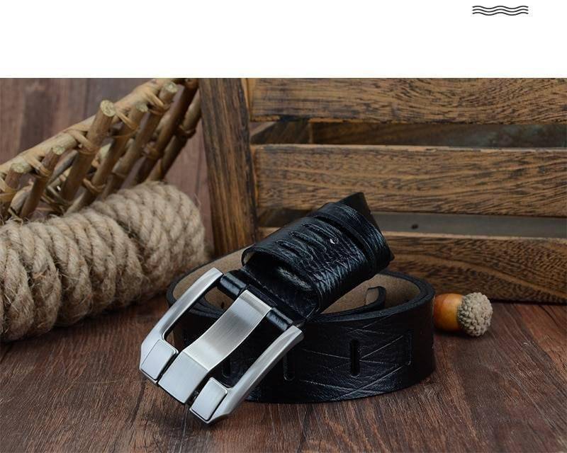 COWATHER 2019 QUALITY cow genuine luxury leather men belts for men strap male pin buckle BIG SIZE 100-130cm 3.8 width QSK001